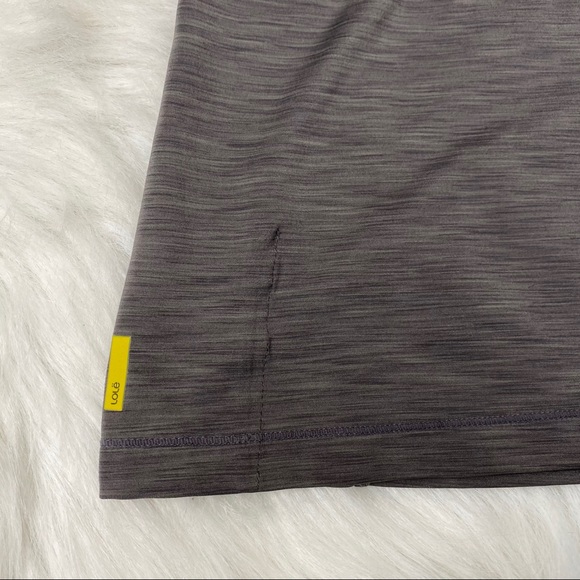 Lole Short Sleeve Shirt Grey Size Large - Picture 4 of 6